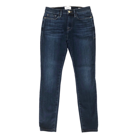 Frame Le Skinny de Jeanne Skinny Jeans Size 27 - Picture 2 of 8